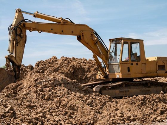 construction excavator